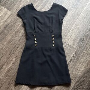 Vintage Bebe Wool Mini Dress
